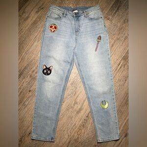 Sailor Moon Mom Jeans  Size: 11